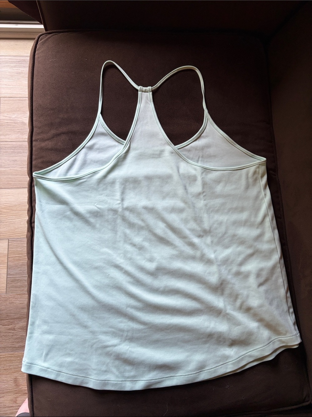 Under Armour Mint Green Racerback Tank Top - Picture 3 of 3